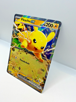 Pokemon Pikachu EX 106 SVP EN Full Art Holo 106 Battle Academy Black Star Promo - Image 2