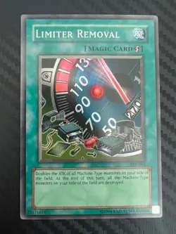 Yugioh Limiter Removal PSV-064 Super Rare Unlimited MP/HP - Image 1