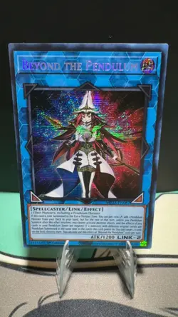 Beyond the Pendulum MP23-EN087 Prismatic Secret Rare Yu-Gi-Oh 1st Edition LP - Image 1