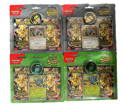 Ascended Heroes 2 Pack Blister Larry (2x) & Erika (2x) Factory Sealed Lot of 4 - Image 1