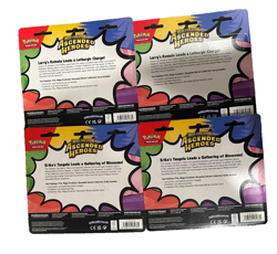 Ascended Heroes 2 Pack Blister Larry (2x) & Erika (2x) Factory Sealed Lot of 4 - Image 2