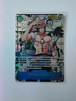English One Piece Portgas.D.Ace OP13-119 SEC Manga Alt Art Carrying On His Will - Image 1