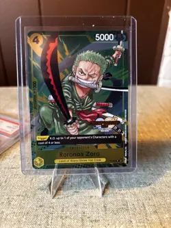 One Piece Roronoa Zoro Championship Event Pack 2024 CS Stamp English Promo P-042 - Image 1