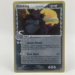 1x Nidoking (Delta Species) - 6/101 - Holo Rare MP Pokemon EX - Drag - Image 1