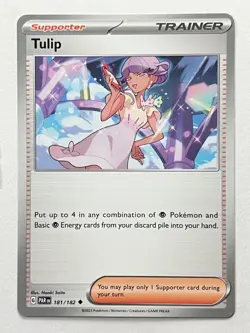Tulip 181/182 Uncommon - Paradox Rift Pokemon TCG - Pack Fresh Near Mint NM - Image 1