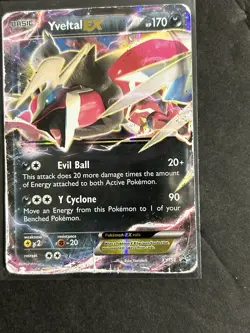 Yveltal EX - XY150 XY Holo (Read Description) Promo (Damaged) - Image 4
