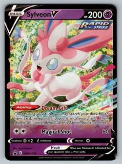 Sylveon V Promo SWSH: Sword & Shield Promo Cards SWSH202 NM - Image 1