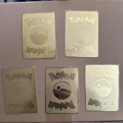 Pokemon METAL Card Set Pikachu Mimikyu 286-290/SM-P MUNCH Scream Promo Japanese - Image 2