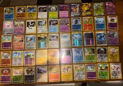 Pokemon Lot of 50 Holo Cards & Reverse Holo NM -Mint Condition 2019 - 2025 ⚡12L - Image 1