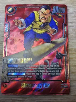 Bandai Dragon Ball Super Card Game Mercenary Tao SB02-056 SR Foil Battle - Image 1