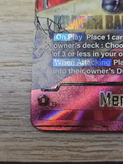 Bandai Dragon Ball Super Card Game Mercenary Tao SB02-056 SR Foil Battle - Image 4