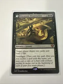 MTG Secrets of Strixhaven M Decorum Dissertation #0078 - Image 1