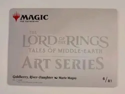 Goldberry, River-Daughter - Art Series: The Lord of the Rings - 6/81 - MTG - Image 2