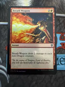Breath Weapon Battle for Baldur's Gate Magic: The Gathering Foil - Image 1