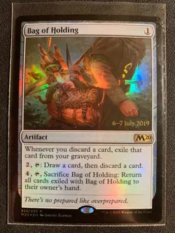 Bag of Holding - Foil - Magic the Gathering - Image 1