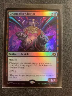 Cryptcaller Chariot - Foil - Magic the Gathering - Image 1