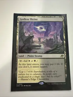 1x Godless Shrine - Edge of Eternities - NM - MTG - Image 1