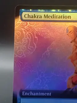 x1 Chakra Meditation - Foil - Extended Art R MTG Avatar: The Last Airbender: Ete - Image 2