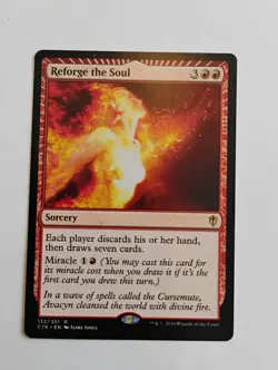 MTG / Reforge the Soul / Commander 2016 / NM - Image 1
