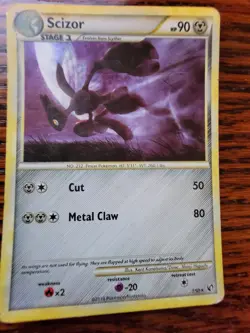 MP - Scizor Holo (7/90) - HS Undaunted Set - Pokemon Card - Image 1