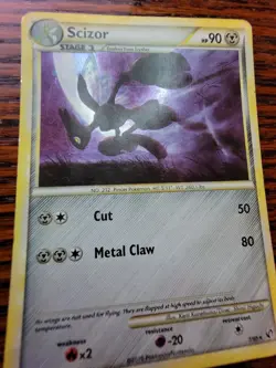 MP - Scizor Holo (7/90) - HS Undaunted Set - Pokemon Card - Image 2