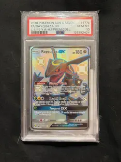 Pokemon Premium Collection Shiny Rayquaza 177a/168 Alternative Art Holo PSA 10 - Image 1