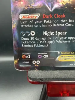 Darkrai-EX - 88/113 - Rare Holo EX - English Pokemon Legendary Treasures HP - Image 5