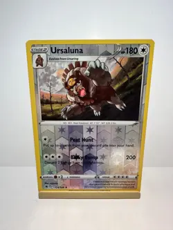 Ursaluna 124/189 Rare Astral Radiance Pokemon Lightly Played - Image 1