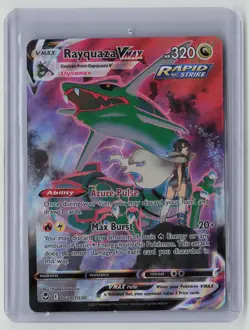 Rayquaza VMAX TG20/TG30 Pokemon Silver Tempest Trainer Gallery VMAX Rare NM - Image 1