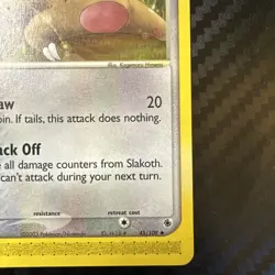 Pokemon Slakoth e-reader EX Ruby & Sapphire 45/109 2003 NM-/LP+ - Image 5