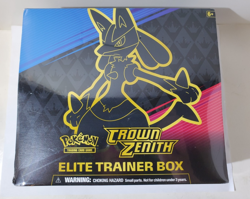 2023 Pokemon TCG Crown Zenith ETB Elite Trainer Box New Sealed - Image 1