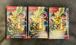 Pokemon TCG Ascended Heroes Booster Bundle Sealed New Mega Evolution Packs - Image 2