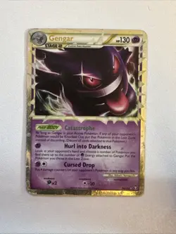 Gengar (Prime) 94/102 Triumphant Holo Ultra Rare Stage 2 130HP Pokemon TCG 2010 - Image 1