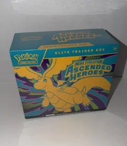 Pokemon Ascended Heroes ETB Elite Trainer Box NEW AND SEALED! Fast Shipping - Image 1