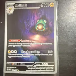 The Pokemon Company Bellibolt 201/197 SV03 Obsidian Flames Illustration Rare Ho… - Image 1