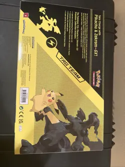 Pokemon Pikachu & Zekrom-GX Premium Collection Booster Box 10 Packs 2021 English - Image 2