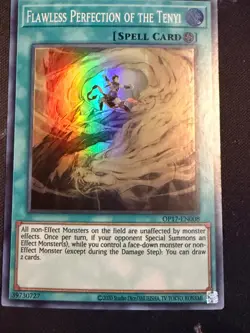 Flawless Perfection of the Tenyi Super Rare OTS Tournament Pack 17 OP17-EN008 NM - Image 1