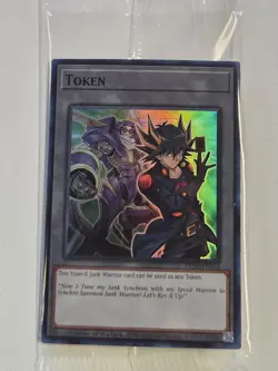 Yusei & Junk Warrior TKN5-EN034 Doom of Dimensions Mini Box Yugioh Token Mint - Image 1