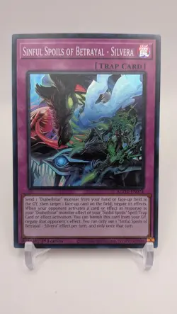 Sinful Spoils of Betrayal - Silvera AGOV-EN074 Age of Overlord Yu-Gi-Oh - Image 1
