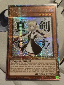 Yugioh Sky Striker Ace - Raye RA05-EN093 Starlight Rare - Image 1