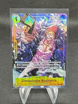 One Piece OP12-108 R Donquixote Rosinante Alt Art - Image 1