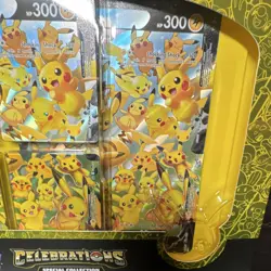 Pokemon Celebrations Pikachu V-Union Box Promo Oversize Card 2021 - Image 4
