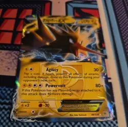Zapdos EX 48/135 Ultra Rare BW Plasma Storm Set Pokemon Card - Image 4