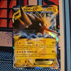 Zapdos EX 48/135 Ultra Rare BW Plasma Storm Set Pokemon Card - Image 5