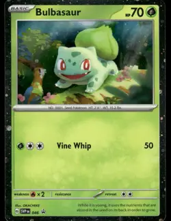 Pokemon Cards Bulbasaur (Cosmos Holo) 046 Scarlet & Violet Promo Holo Promo NM - Image 1