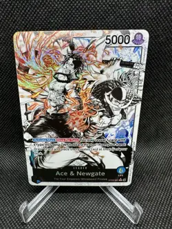 Ace & Newgate One Piece ST22-001 Starter Deck 22 Parallel Alt Art Card English - Image 1
