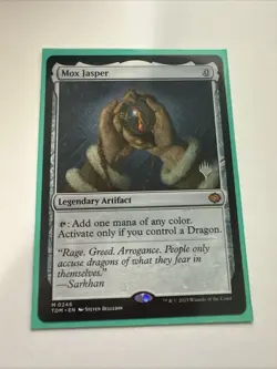 Mox Jasper -NM MTG Promo Pack: Tarkir: Dragonstorm - Image 1