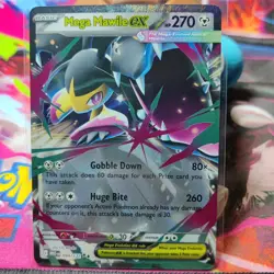 Mega Mawile ex 094/132 Holo Double Rare ME01 Near Mint Pokemon Card - Image 1