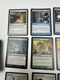 Magic The Gathering Mirrodin Card Lot 15 Rares, 48 Uncommons, 187 Commons NM - Image 2