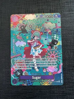 Bandai One Piece CCG Sugar OP10-065 SP Special Holo Character Card - Image 1